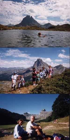 Les Biscay et les Duez aux 7 lacs de l'Ossau