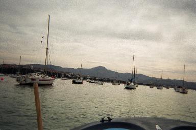 Le port de plaisance d'Hendaye