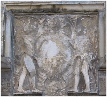 Blason aux insignes des Chevaliers de Malte (?)