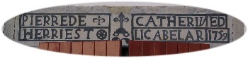 Linteau d'une maison d'Irissarry