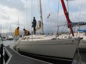 Le bateau que Yann a loué