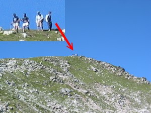 Le pic de Madamète