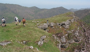 Sur les crêtes